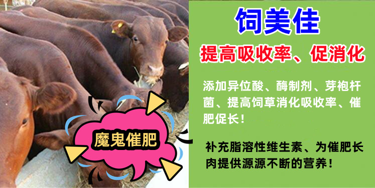 牛羊反刍饲料催肥剂厂家直供 牛羊催肥塑型促长剂
