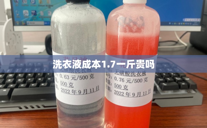 洗衣液成本1.7一斤贵吗