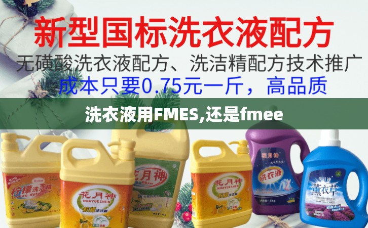 洗衣液用FMES,还是fmee