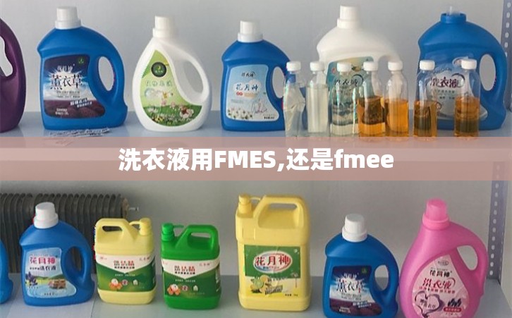 洗衣液用FMES,还是fmee