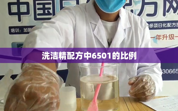 洗洁精配方中6501的比例