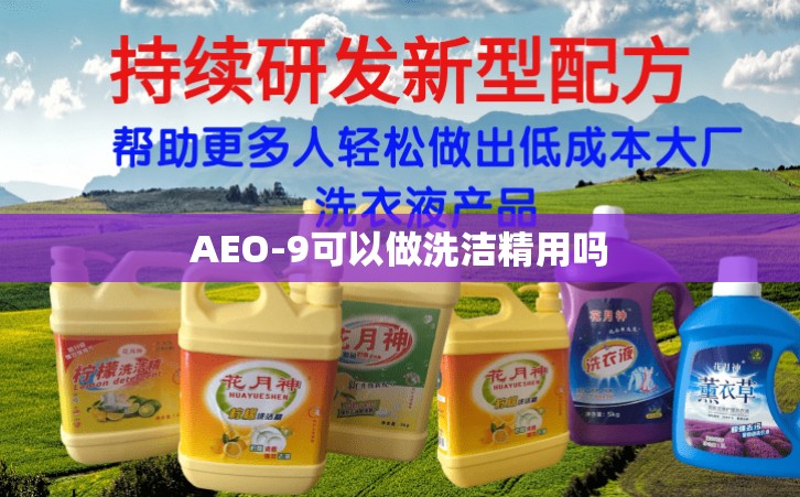 AEO-9可以做洗洁精用吗