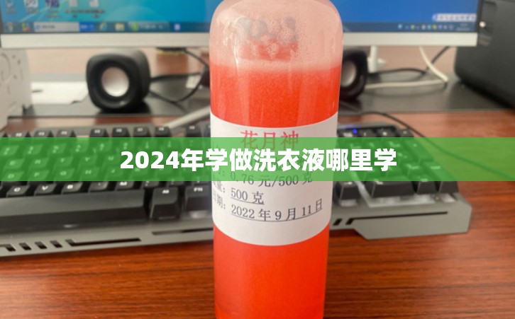 2024年学做洗衣液哪里学