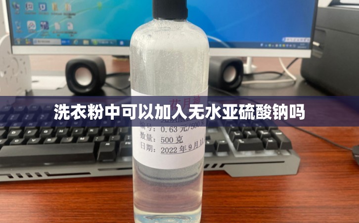 洗衣粉中可以加入无水亚硫酸钠吗