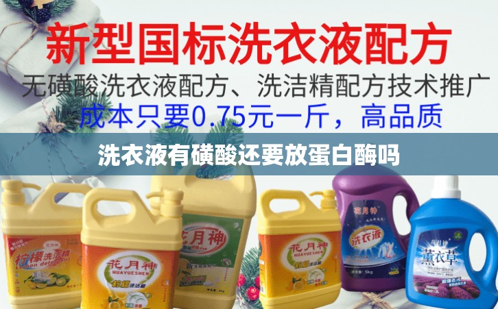 洗衣液有磺酸还要放蛋白酶吗