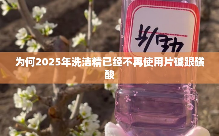 为何2025年洗洁精已经不再使用片碱跟磺酸