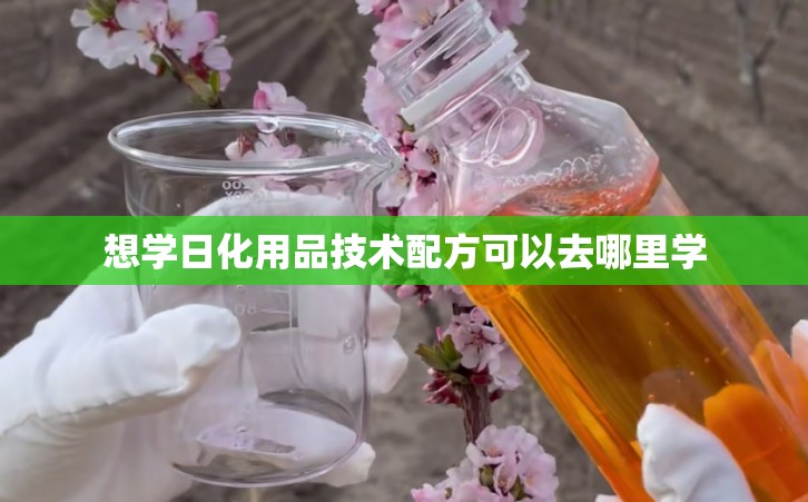 想学日化用品技术配方可以去哪里学