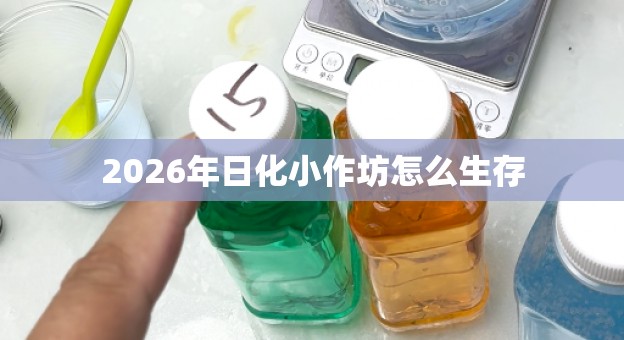 2026年日化小作坊怎么生存