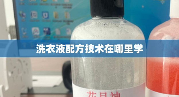 洗衣液配方技术在哪里学