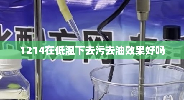 1214在低温下去污去油效果好吗
