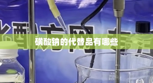 磺酸钠的代替品有哪些