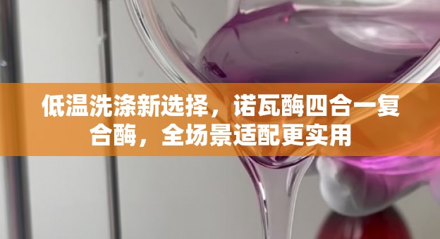 低温洗涤新选择，诺瓦酶四合一复合酶，全场景适配更实用