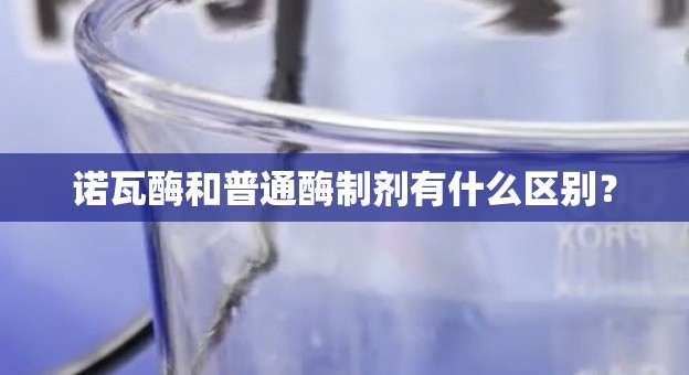诺瓦酶和普通酶制剂有什么区别？