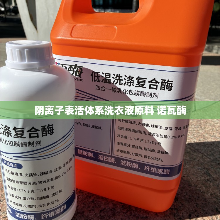 阴离子表活体系洗衣液原料 诺瓦酶