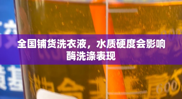 全国铺货洗衣液，水质硬度会影响酶洗涤表现