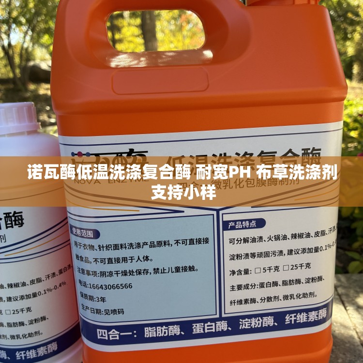 诺瓦酶低温洗涤复合酶 耐宽PH 布草洗涤剂 支持小样